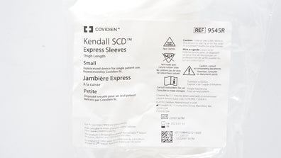 Covidien 9545R Kendall SCD Express Sleeves, Thigh Length, Small (x)